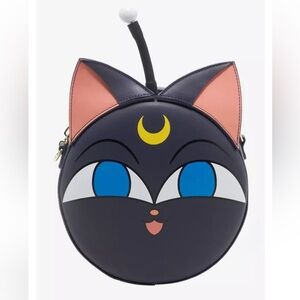 Pretty Guardian Sailor Moon Luna-P Ball Figural Crossbody Bag